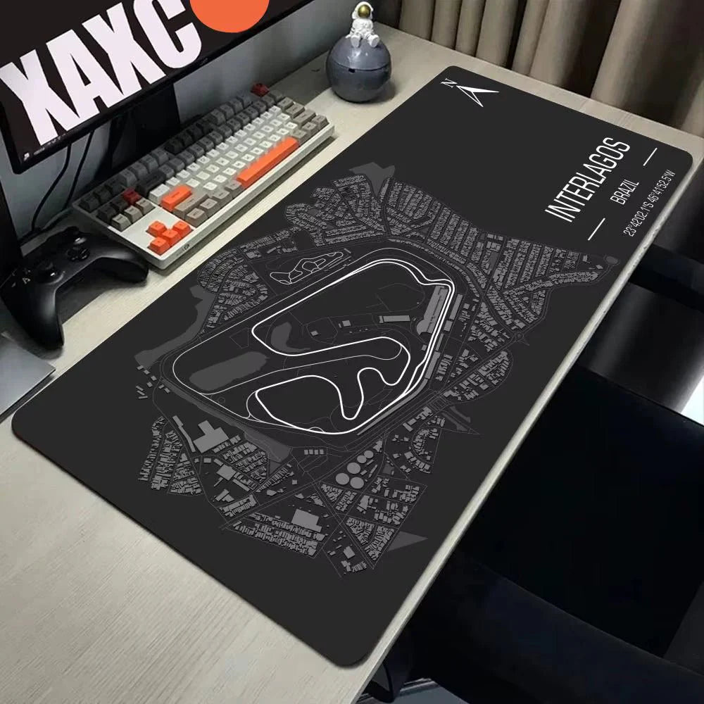 F1 Rennstrecken Mauspads