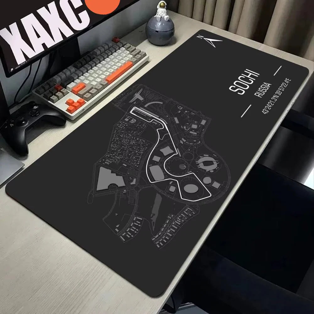 F1 Rennstrecken Mauspads